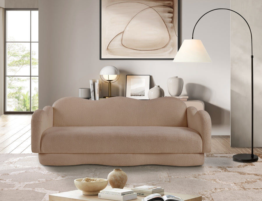 Bloom Teddy Fabric Upholstered Sofa