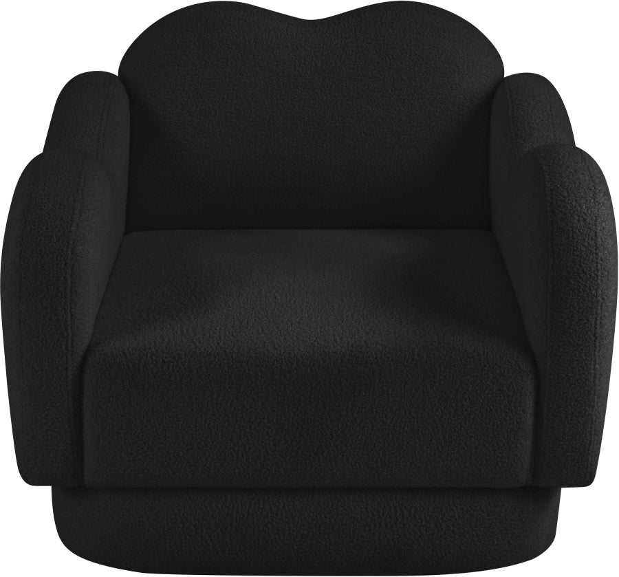 Bloom Teddy Fabric Upholstered Accent Chair