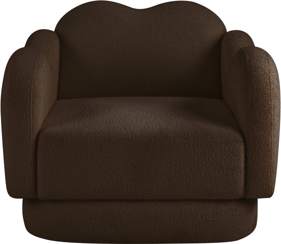 Bloom Teddy Fabric Upholstered Accent Chair