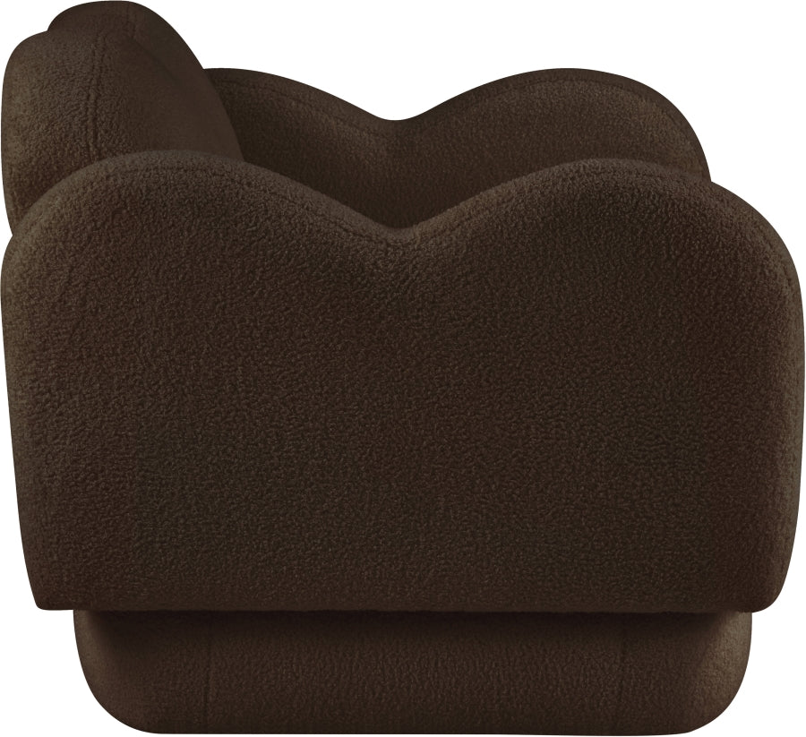 Bloom Teddy Fabric Upholstered Accent Chair