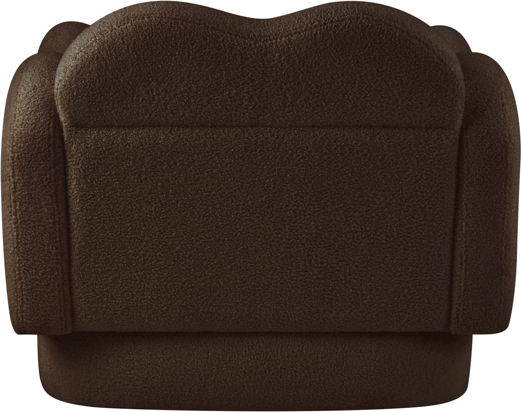 Bloom Teddy Fabric Upholstered Accent Chair