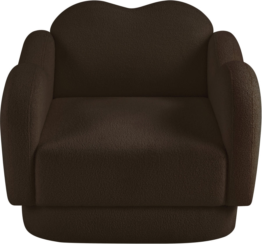 Bloom Teddy Fabric Upholstered Accent Chair