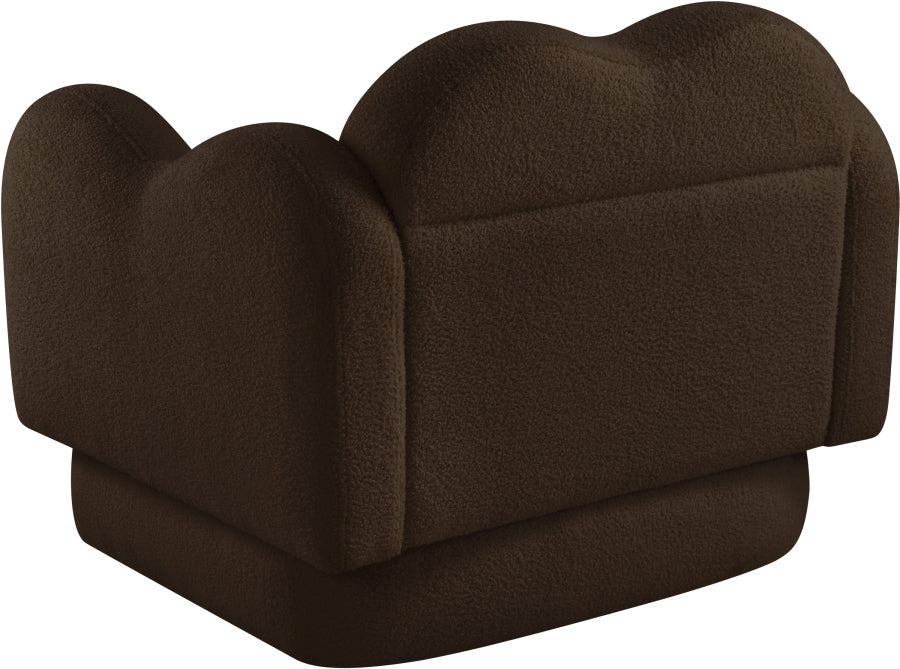 Bloom Teddy Fabric Upholstered Accent Chair