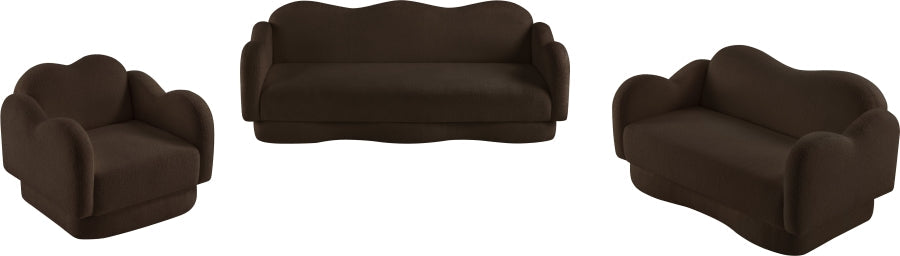 Bloom Teddy Fabric Upholstered Accent Chair