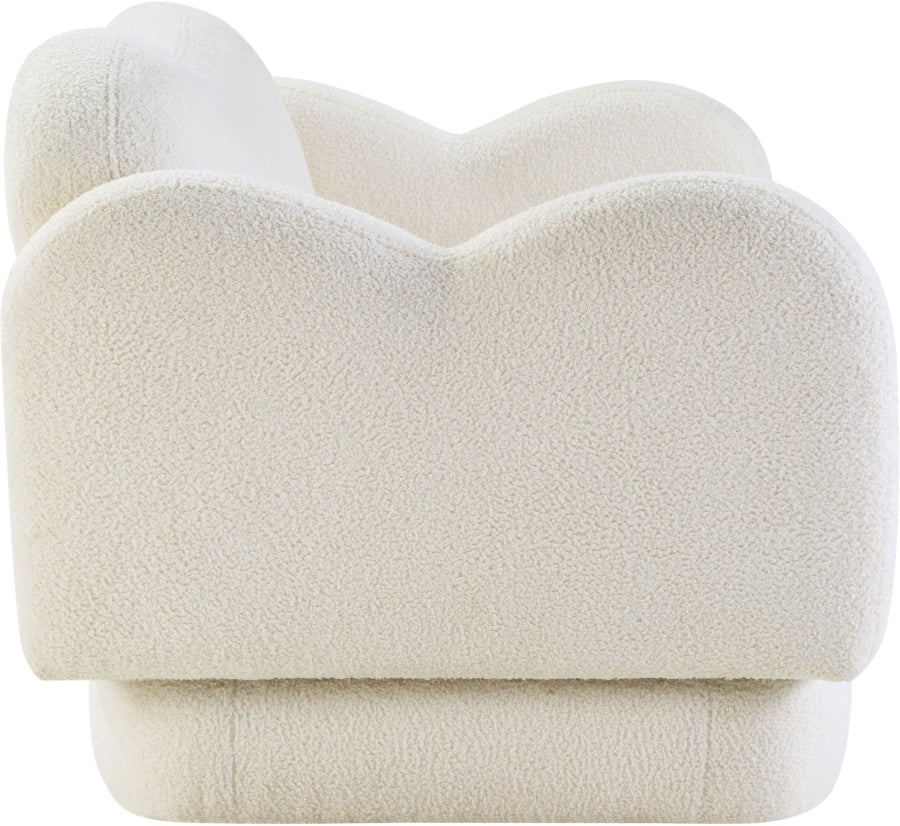 Bloom Teddy Fabric Upholstered Accent Chair
