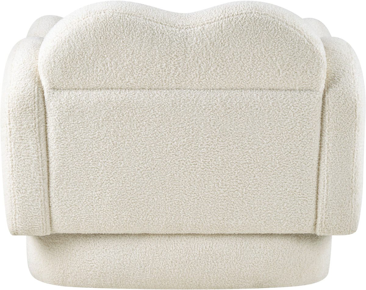 Bloom Teddy Fabric Upholstered Accent Chair