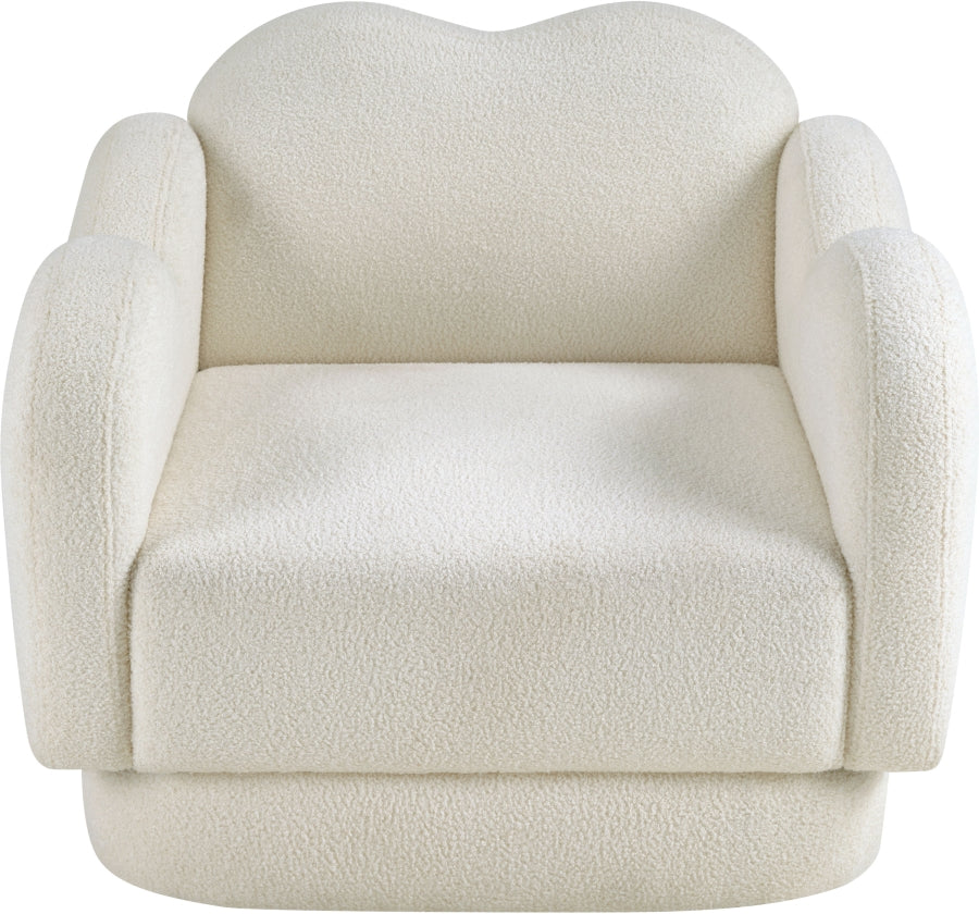 Bloom Teddy Fabric Upholstered Accent Chair
