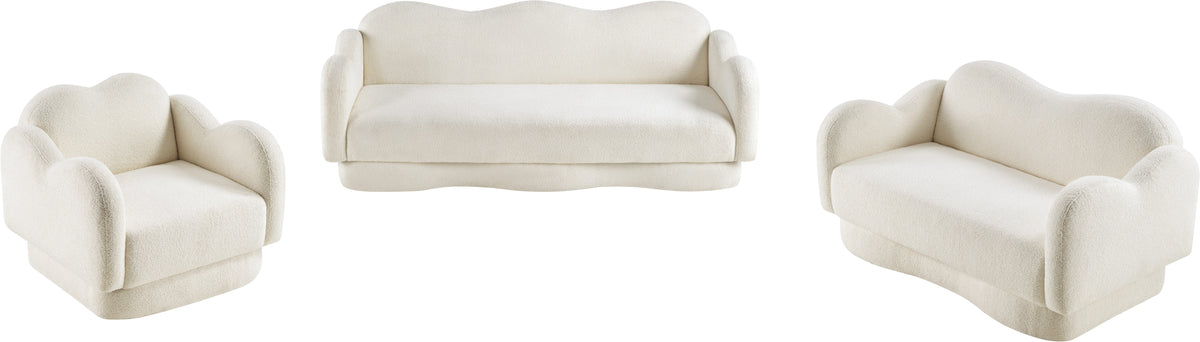 Bloom Teddy Fabric Upholstered Accent Chair