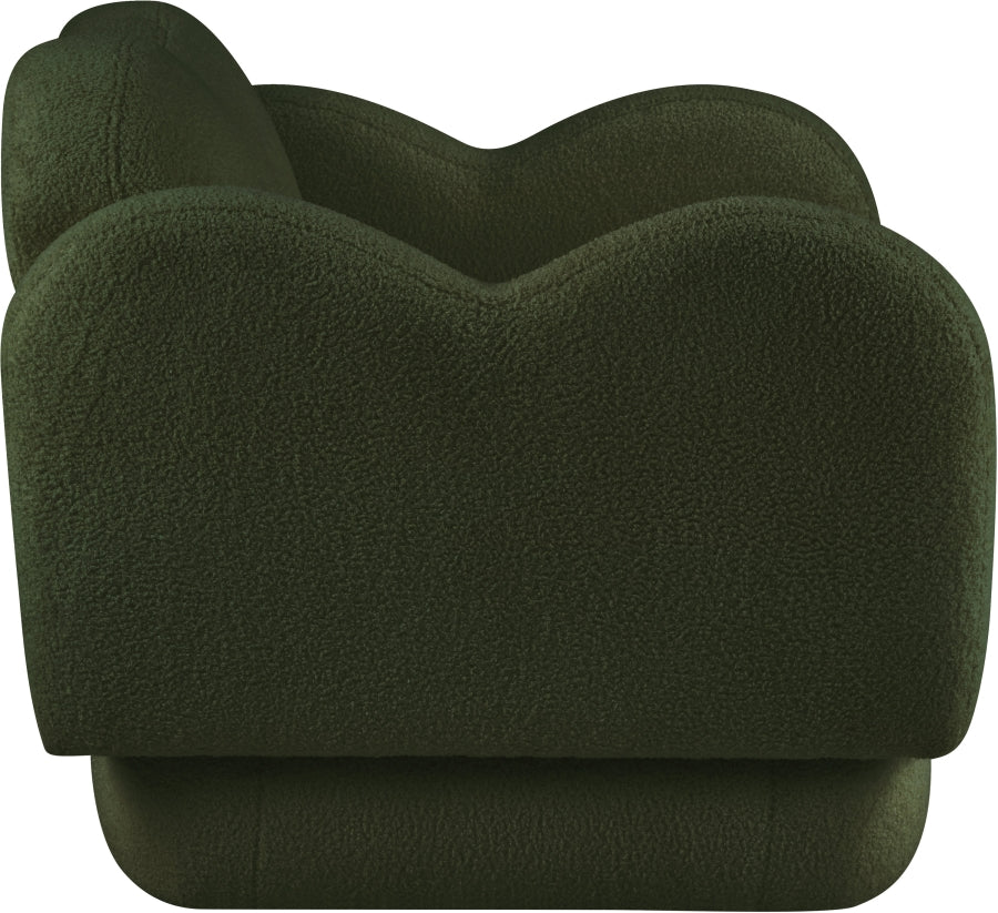 Bloom Teddy Fabric Upholstered Accent Chair