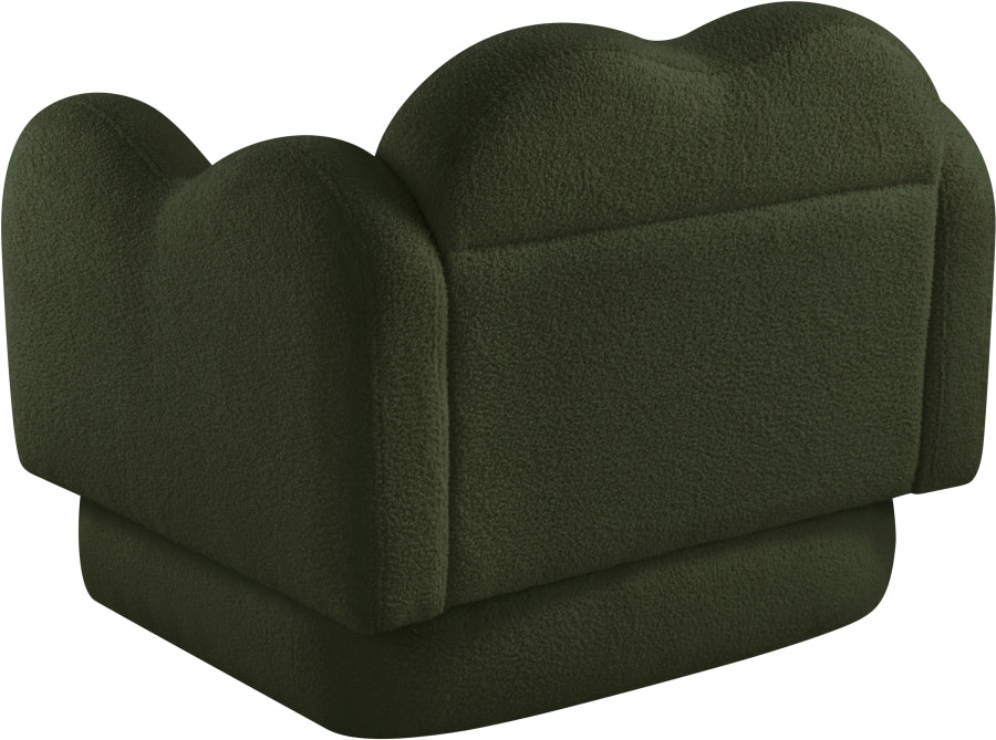 Bloom Teddy Fabric Upholstered Accent Chair