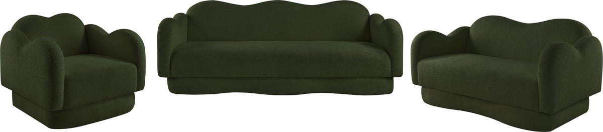 Bloom Teddy Fabric Upholstered Accent Chair