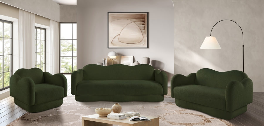 Bloom Teddy Fabric Upholstered Accent Chair
