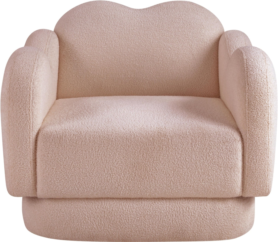Bloom Teddy Fabric Upholstered Accent Chair