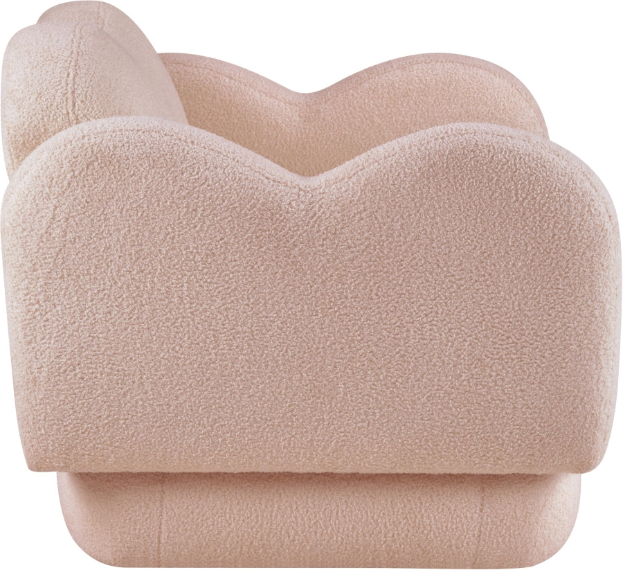 Bloom Teddy Fabric Upholstered Accent Chair