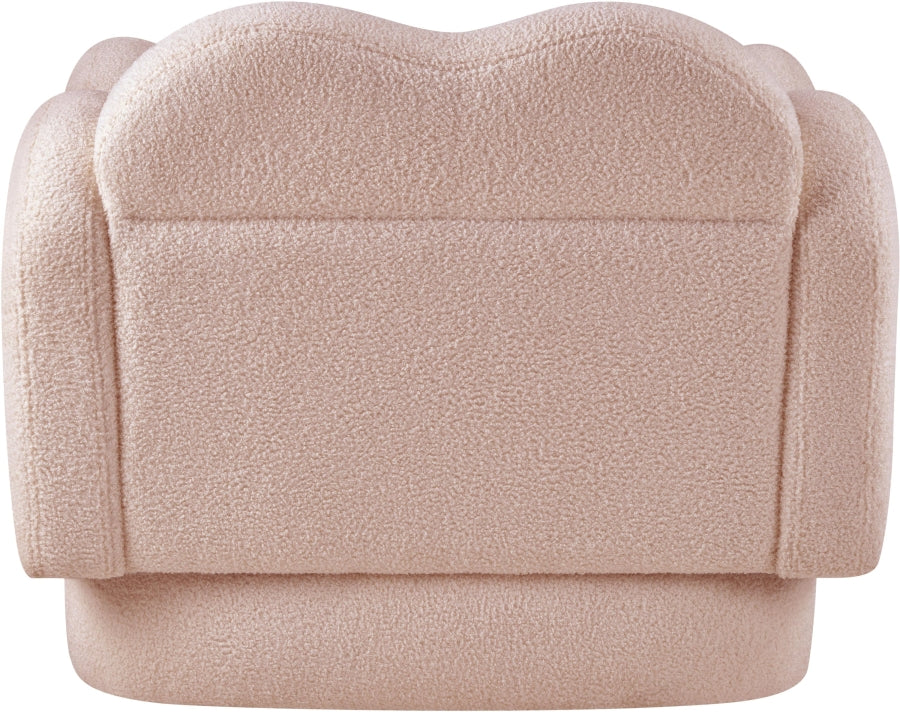 Bloom Teddy Fabric Upholstered Accent Chair