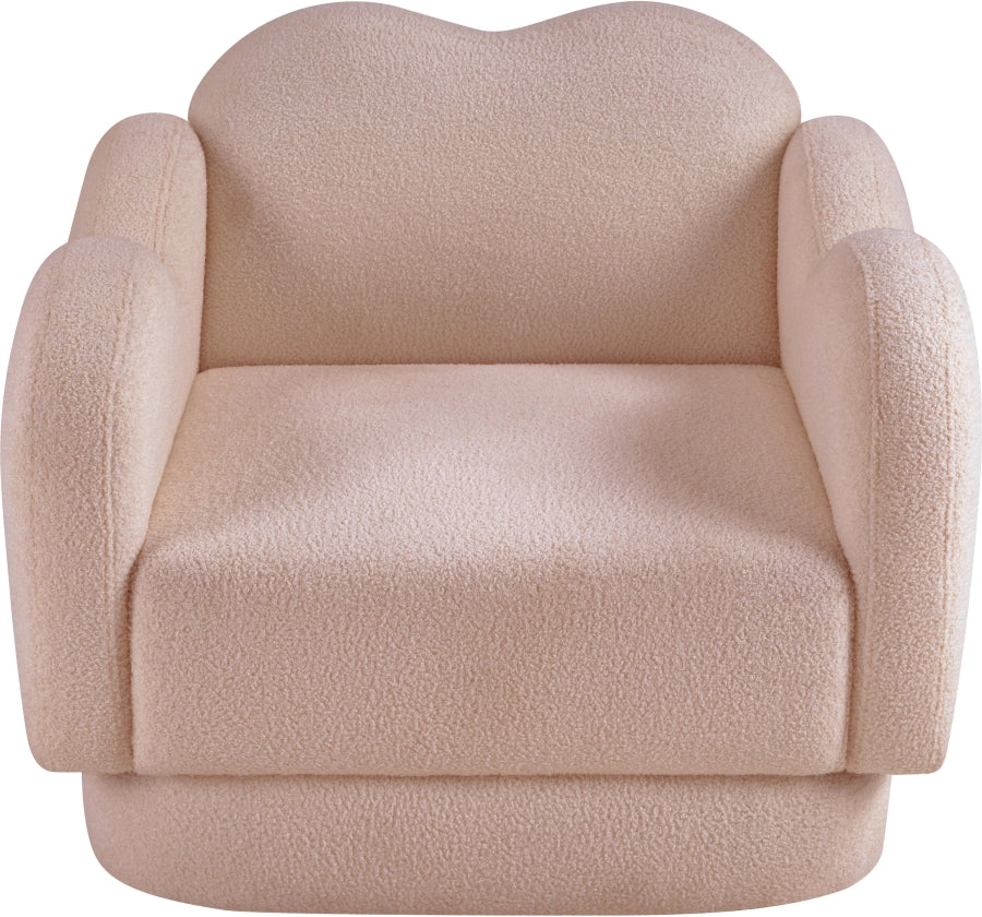 Bloom Teddy Fabric Upholstered Accent Chair
