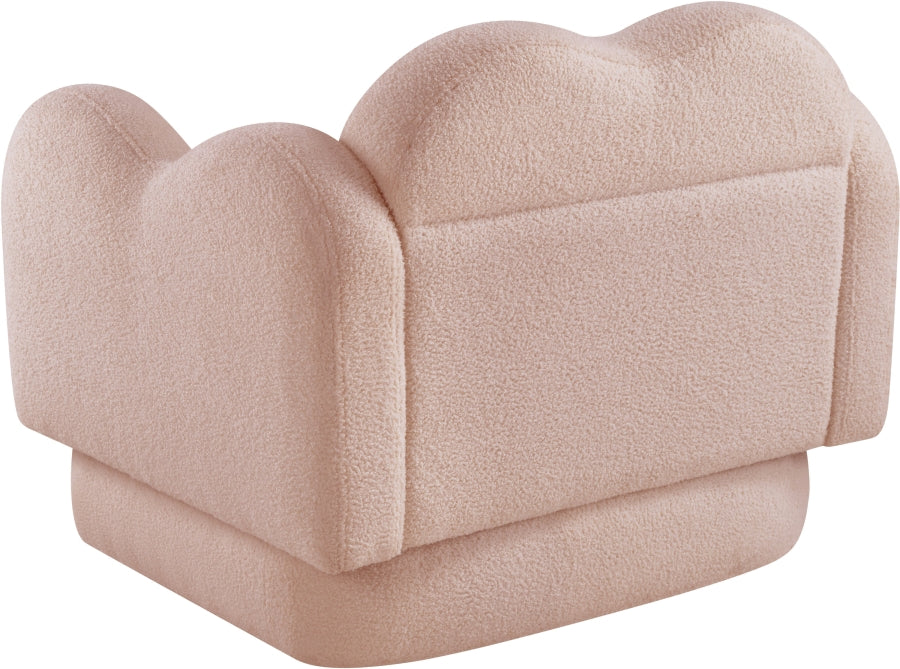 Bloom Teddy Fabric Upholstered Accent Chair