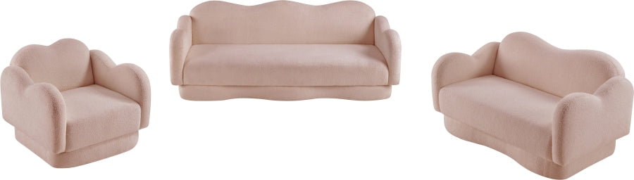 Bloom Teddy Fabric Upholstered Accent Chair