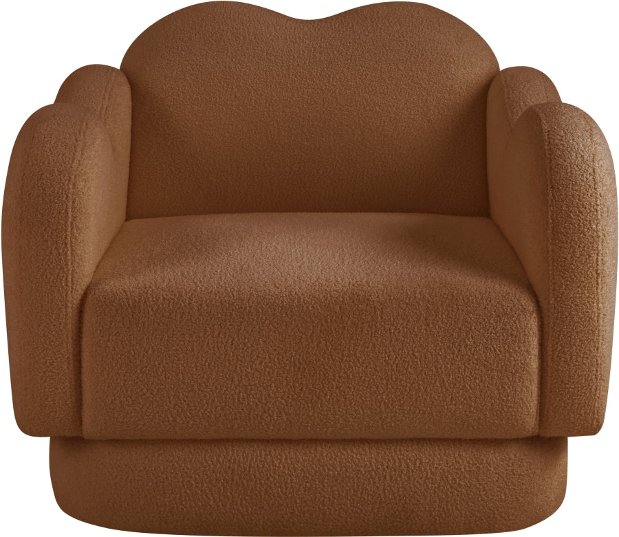 Bloom Teddy Fabric Upholstered Accent Chair
