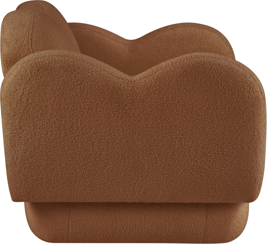 Bloom Teddy Fabric Upholstered Accent Chair