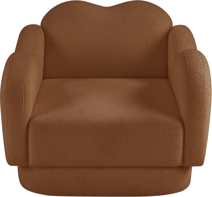 Bloom Teddy Fabric Upholstered Accent Chair