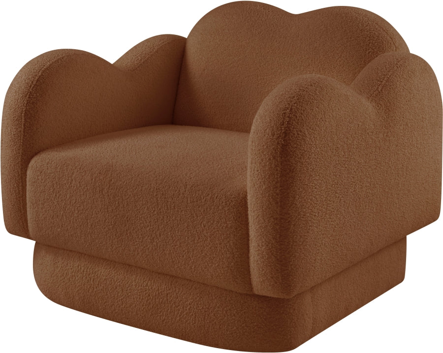 Bloom Teddy Fabric Upholstered Accent Chair