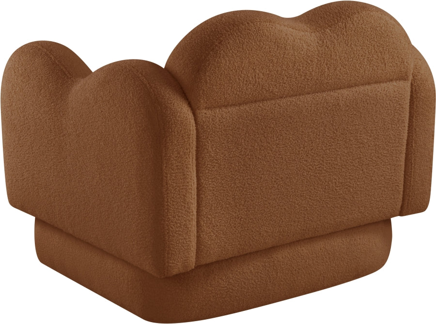 Bloom Teddy Fabric Upholstered Accent Chair