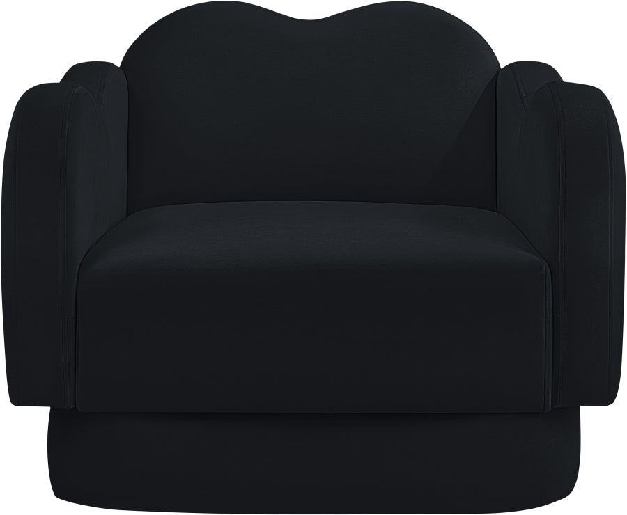 Bloom Velvet Upholstered Accent Chair
