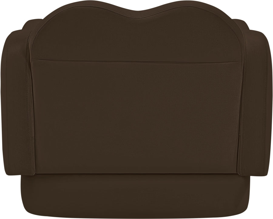 Bloom Velvet Upholstered Accent Chair