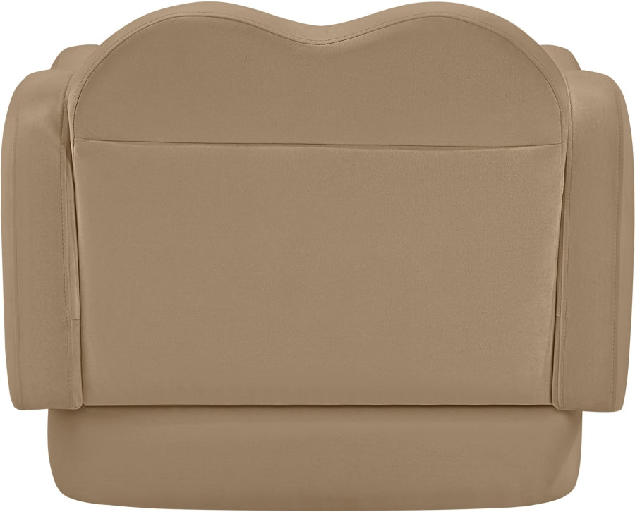 Bloom Velvet Upholstered Accent Chair