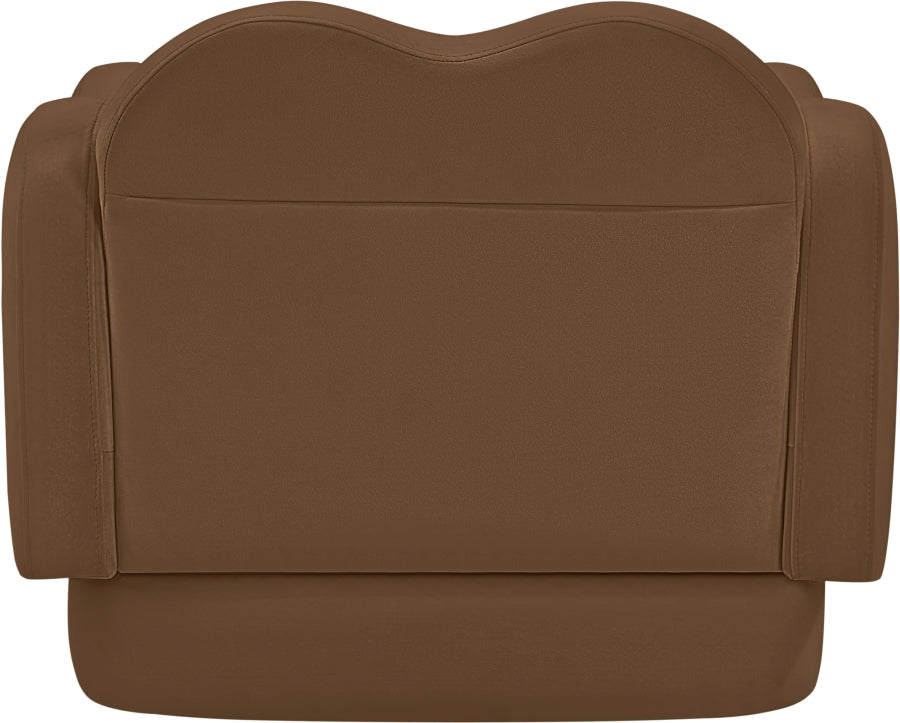Bloom Velvet Upholstered Accent Chair