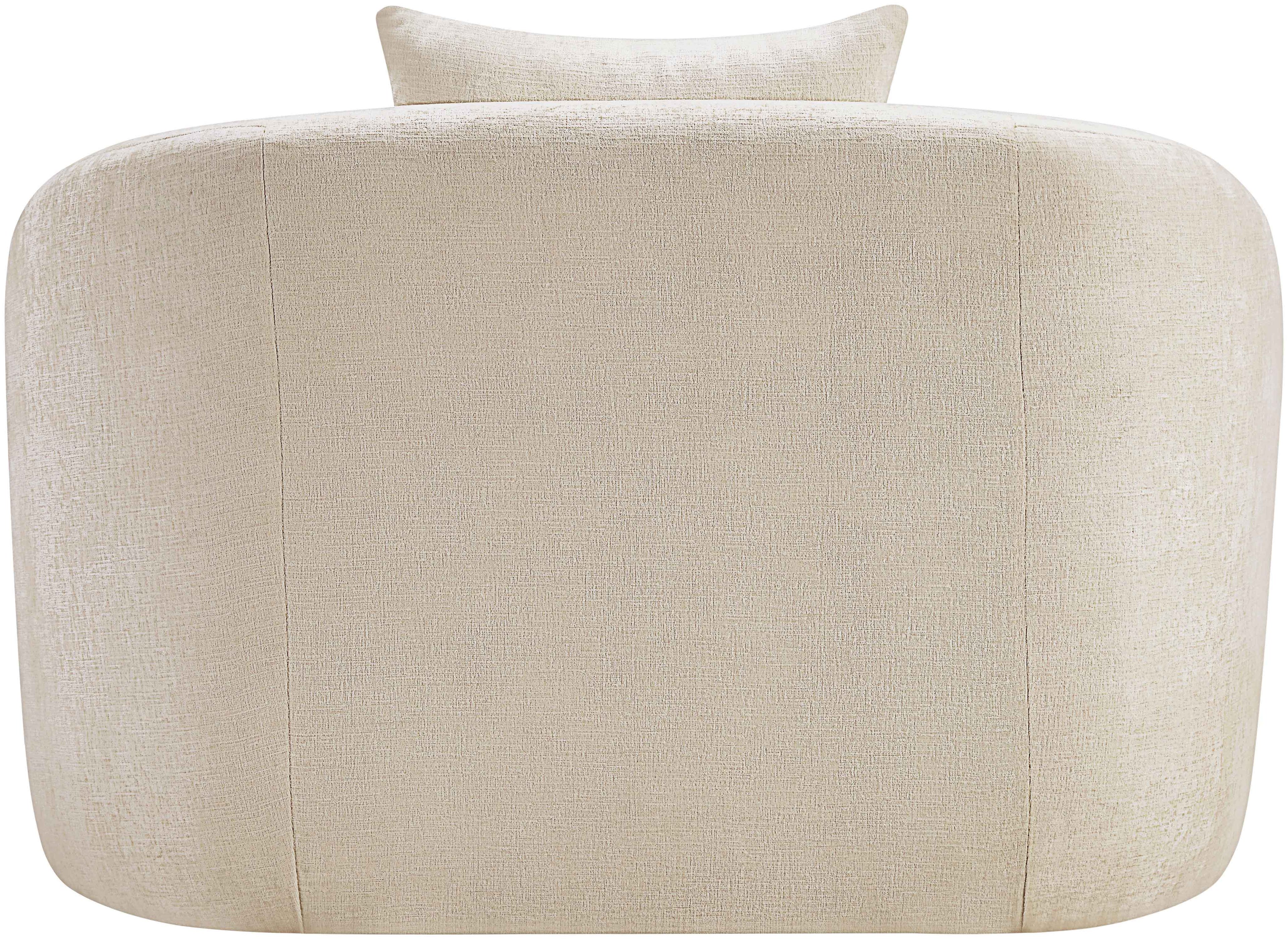 Penelope Chenille Fabric Upholstered Accent Chair
