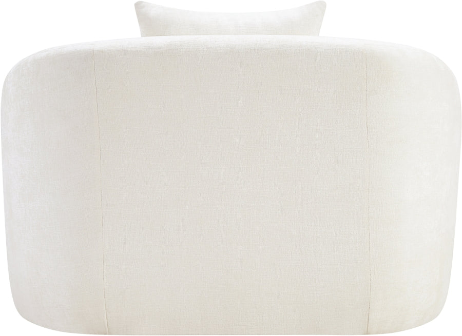 Penelope Chenille Fabric Upholstered Accent Chair