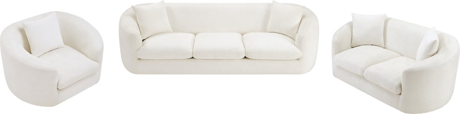 Penelope Chenille Fabric Upholstered Accent Chair