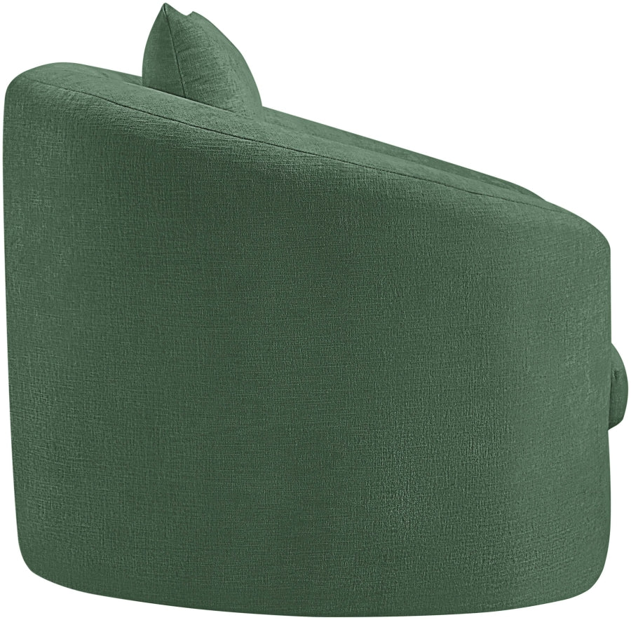 Penelope Chenille Fabric Upholstered Accent Chair