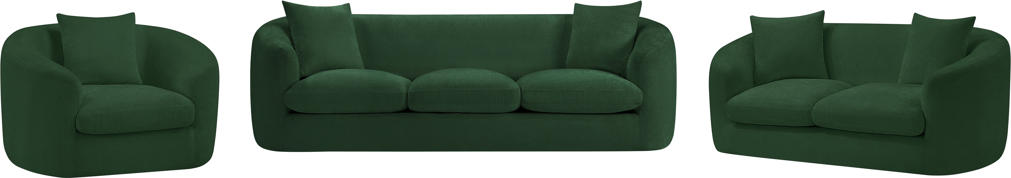 Penelope Chenille Fabric Upholstered Accent Chair