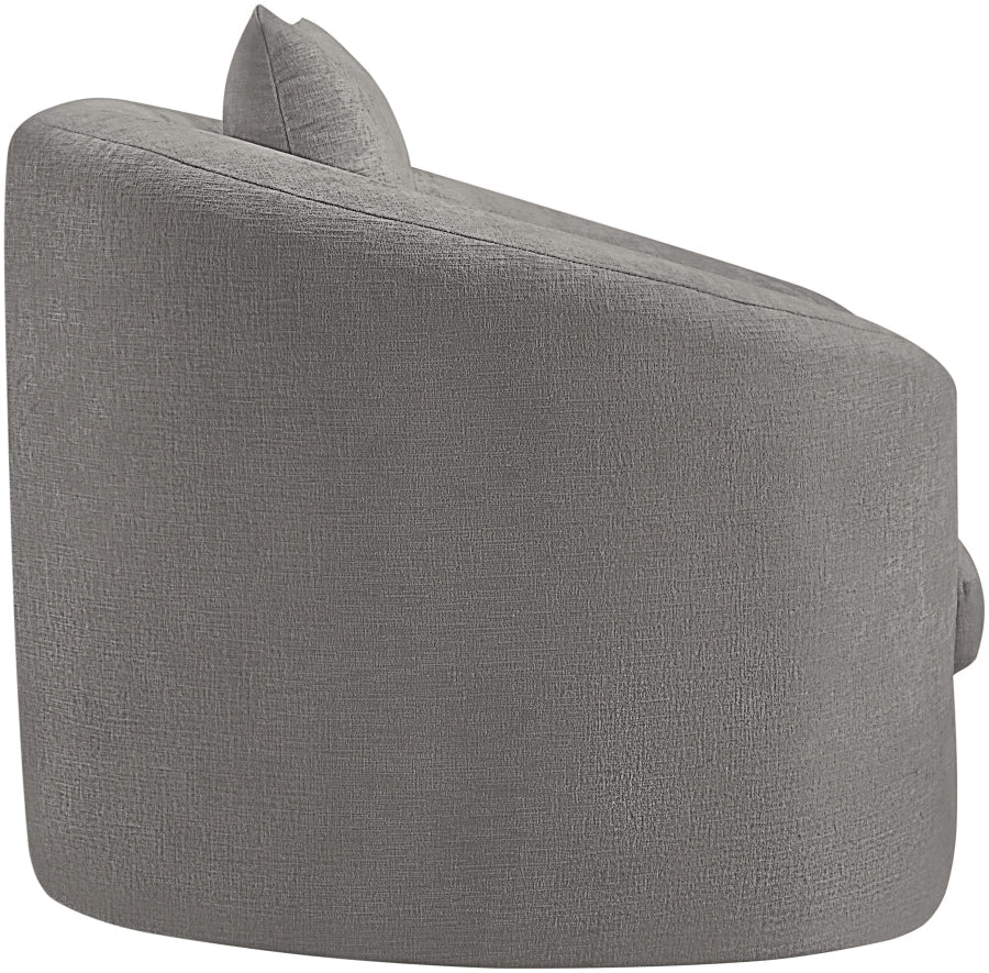 Penelope Chenille Fabric Upholstered Accent Chair