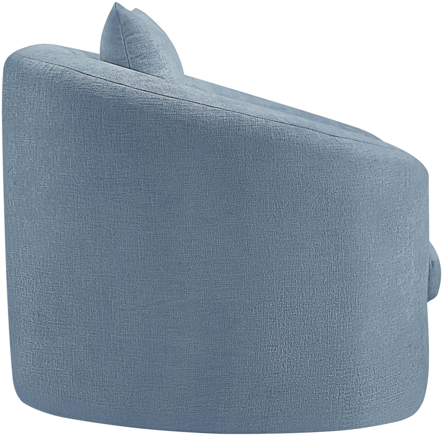 Penelope Chenille Fabric Upholstered Accent Chair