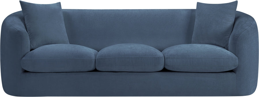 Penelope Chenille Fabric Upholstered Sofa