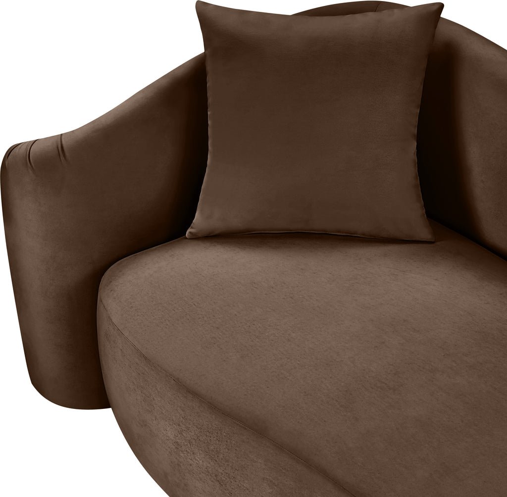 Destin Velvet Upholstered Accent Chair