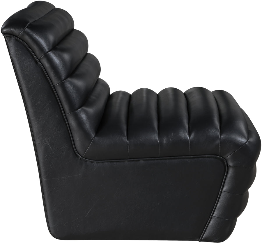 Vega Vegan Leather Upholstered Accent Chair