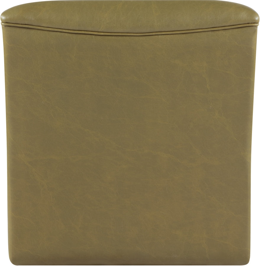 Vega Vegan Leather Upholstered Accent Chair