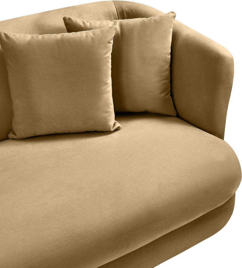 Alder Velvet Upholstered Accent Chair
