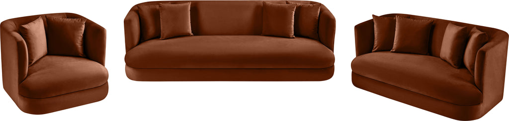 Alder Velvet Upholstered Accent Chair