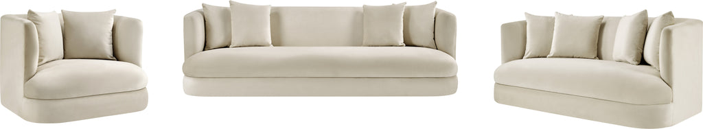 Alder Velvet Upholstered Accent Chair