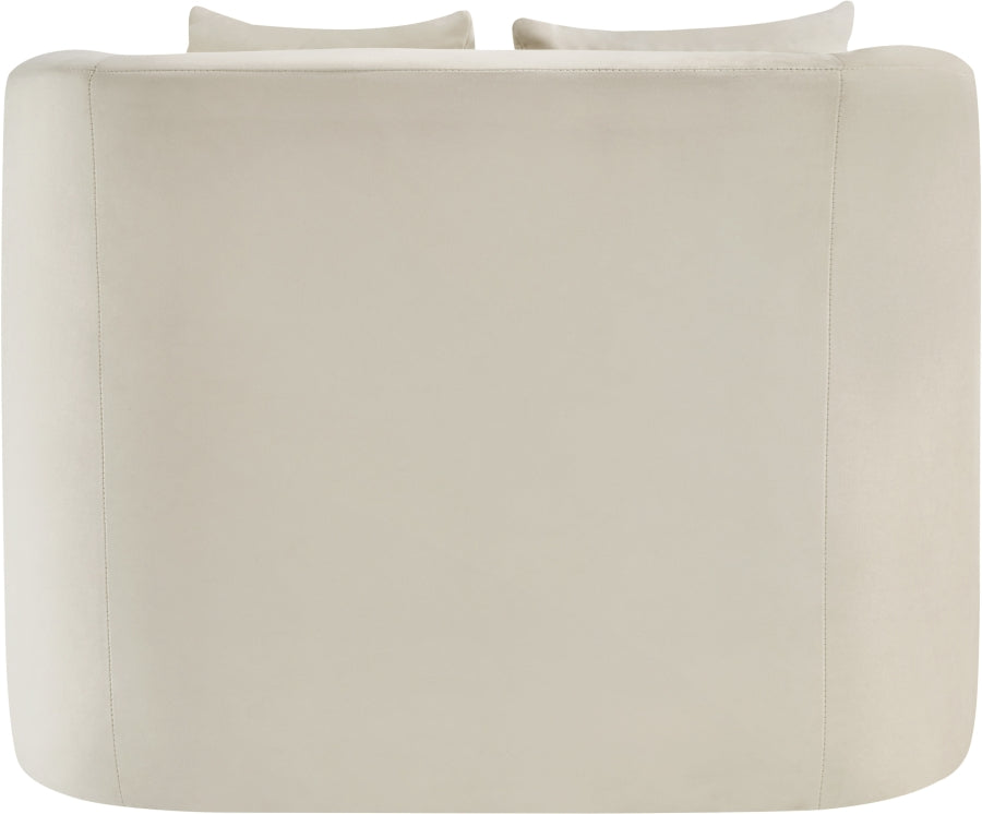 Alder Velvet Upholstered Accent Chair