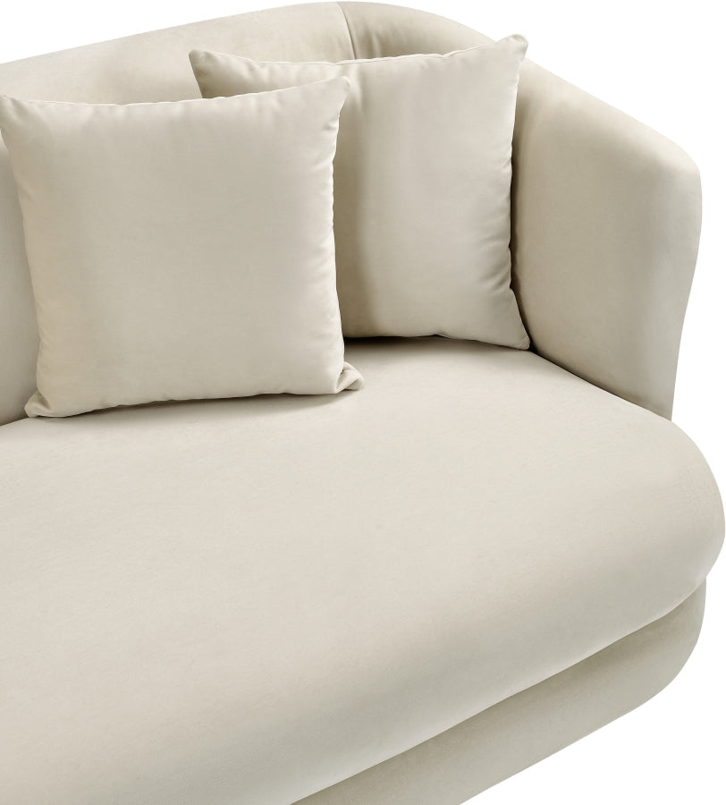 Alder Velvet Upholstered Accent Chair