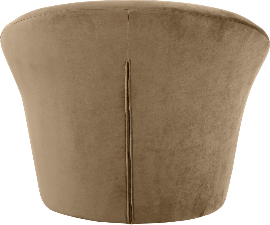 Tristan Velvet Upholstered Accent Chair