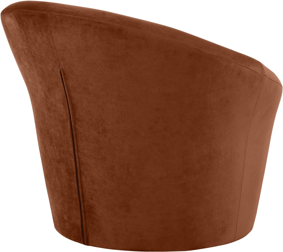 Tristan Velvet Upholstered Accent Chair