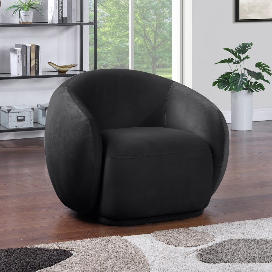 Emery Velvet Upholstered Accent Chair